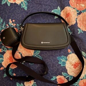 Lululemon Cactus Leather Purse